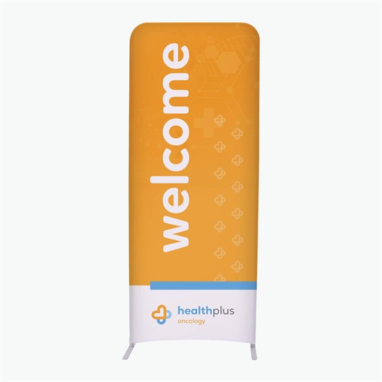 EuroFit Recycled Straight Wall Banner - 7-1/2' x 3'