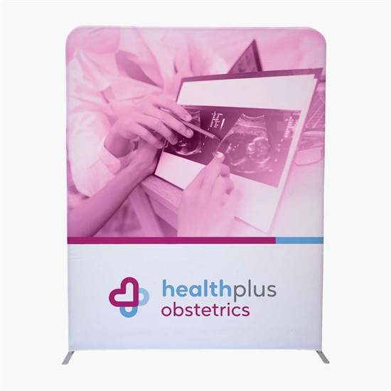 EuroFit Recycled Straight Wall Banner - 7-1/2' x 6'