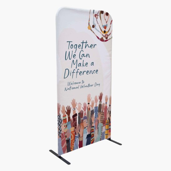 FeatherLite EuroFit Straight Wall Banner - 3' x 6'
