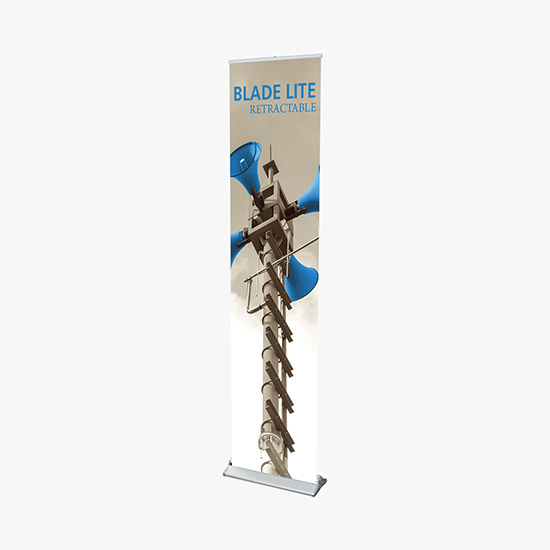 Blade Value Vinyl Retractor Banner - 15.75