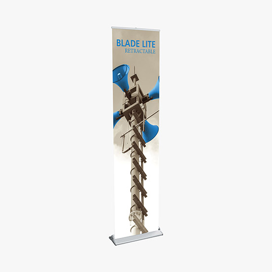 Blade Value Vinyl Retractor Banner - 15.75