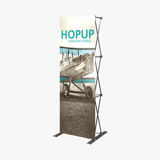 Hopup Floor Display with Front Graphic - 2 1/2'