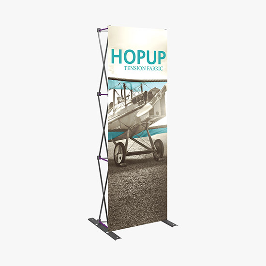 Hopup Floor Display with Front Graphic - 2 1/2'