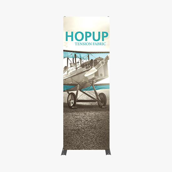 Hopup Floor Display with Front Graphic - 2 1/2'