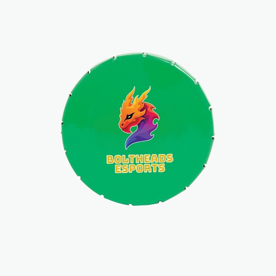 Small Round Clicker Mint Tin - Full Color