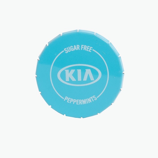 Small Round Clicker Mint Tin