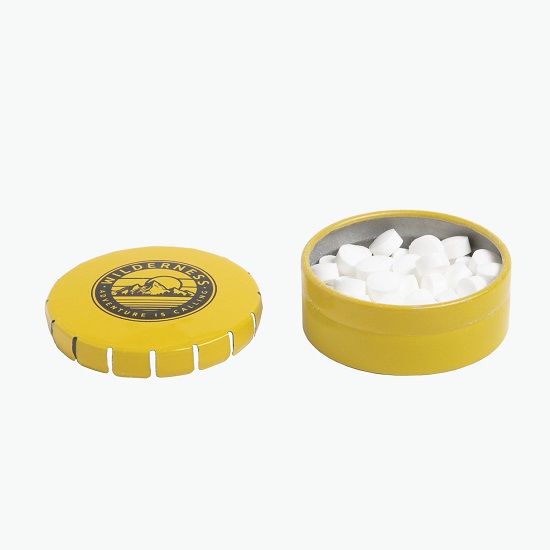 Small Round Clicker Mint Tin