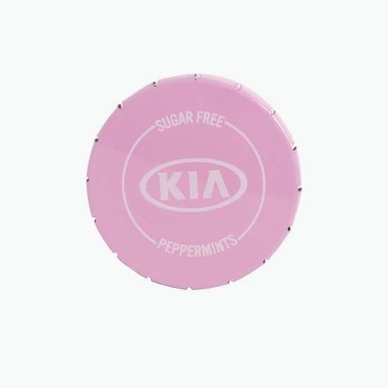 Small Round Clicker Mint Tin