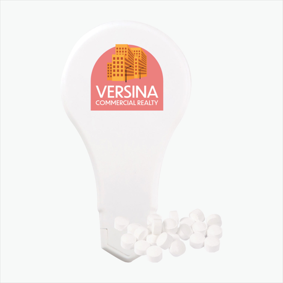 Light Bulb Mint Card
