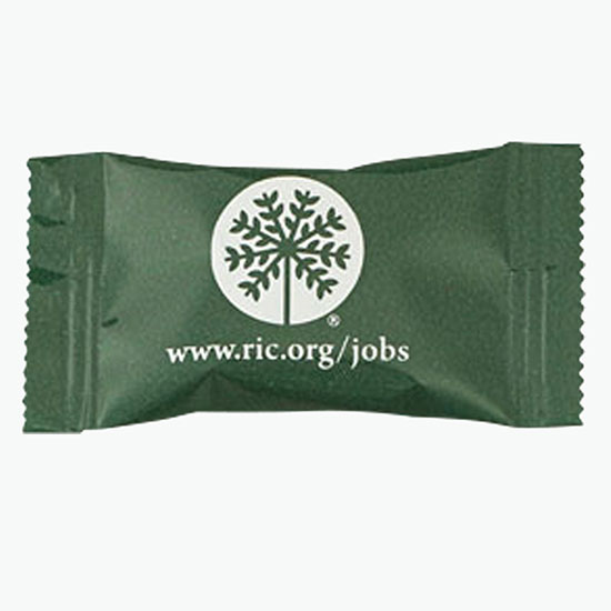 Individually Wrapped Soft Buttermints - White Wrapper - 24-Hour Production