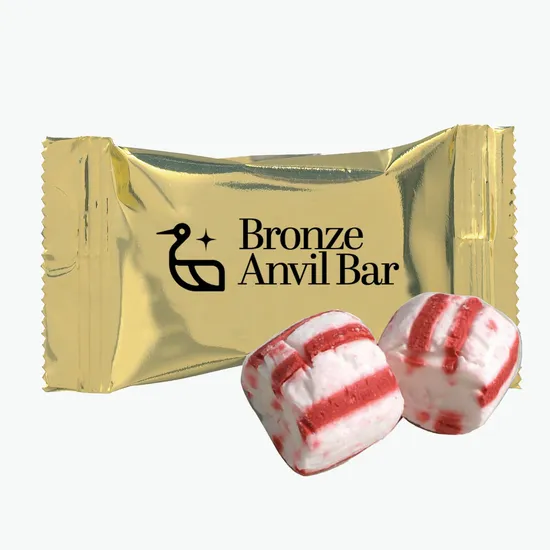 Individually Wrapped Soft Buttermints - Metallic Wrapper