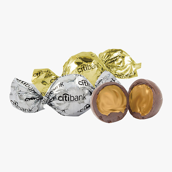Twist-Wrapped Chocolate Truffles