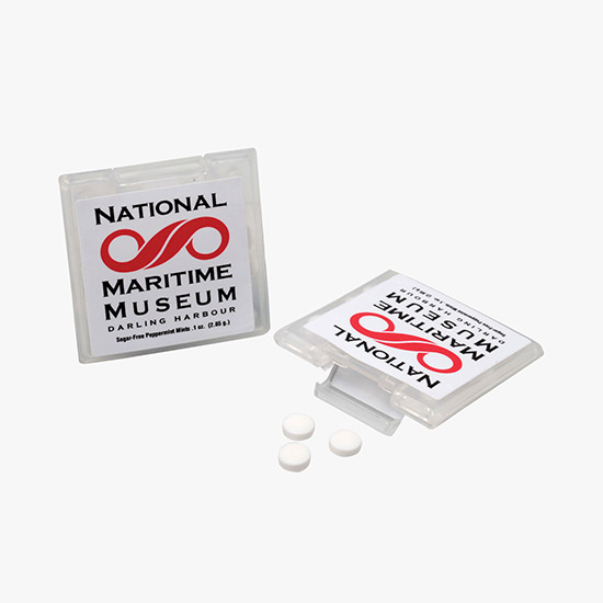 Square Mint Card - Tub of 100