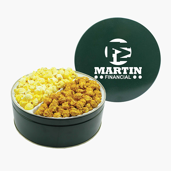 King Size Popcorn Tin - Solid