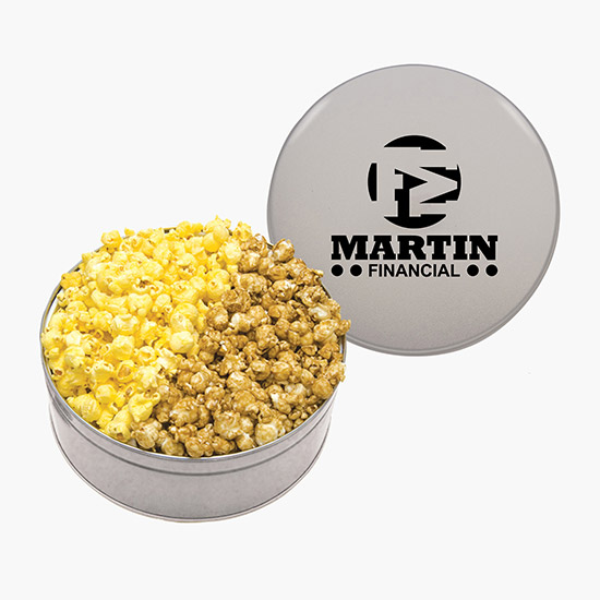King Size Popcorn Tin - Solid