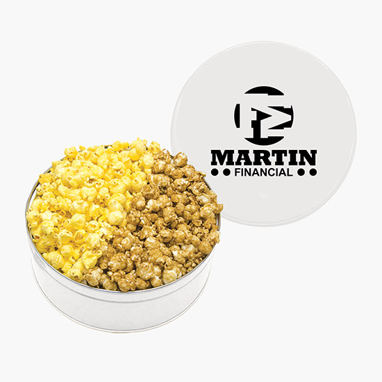 King Size Popcorn Tin - Solid