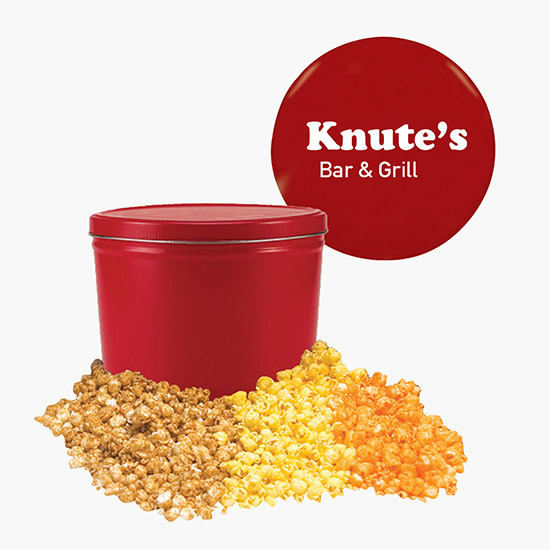 3-Way Popcorn Tin - 2 Gallon - Solid