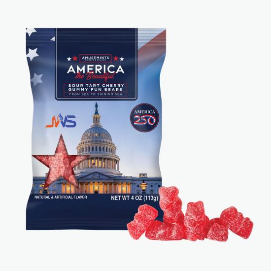 4 oz America 250 Treat Bags