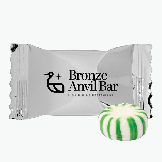 Individually Wrapped Starlight Mints - Metallic Wrapper