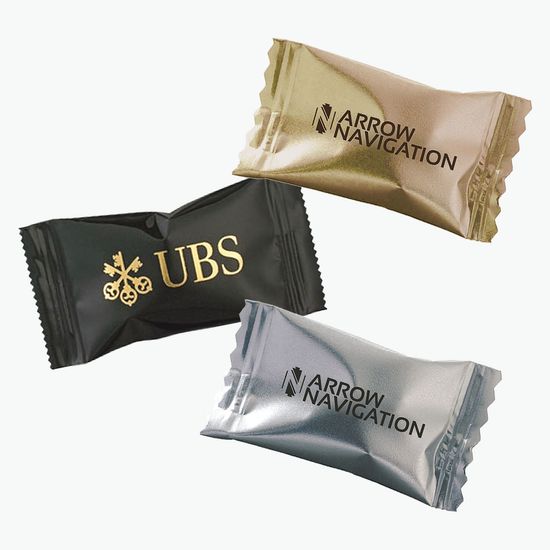 Individually Wrapped Starlight Mints - Metallic Wrapper