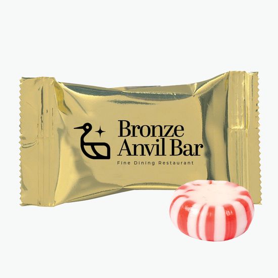 Individually Wrapped Starlight Mints - Metallic Wrapper