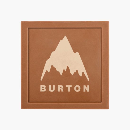Square Etched Milk Chocolate Bar in a Window Box