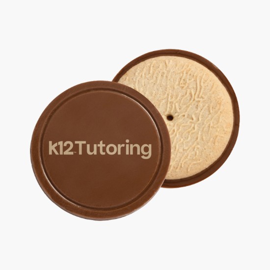 Round Chocolate Cookie - Etched