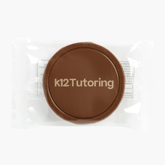 Round Chocolate Cookie - Etched