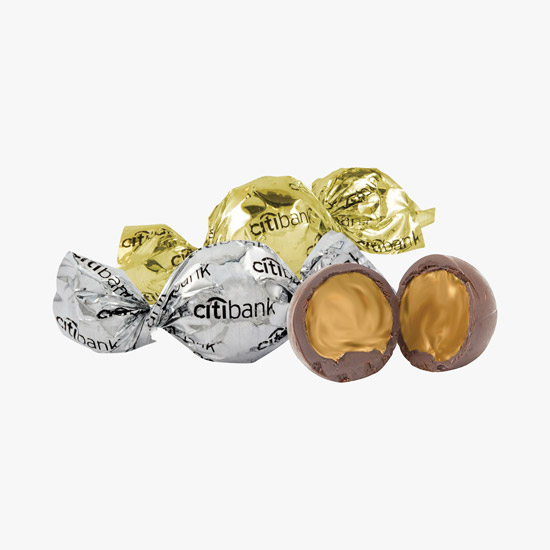 Twist-Wrapped Chocolate Truffles