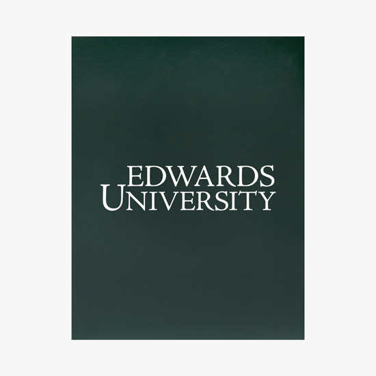 Solid Color Two Pocket Presentation Folder