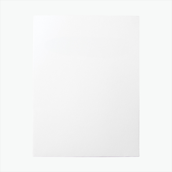 White Presentation Folder - Blank - No Business Card Slits