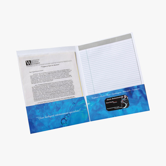 Full-Color Presentation Folder