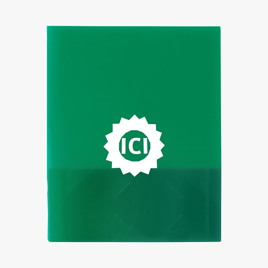 Tri-Pocket Presentation Folder - One-Color Imprint
