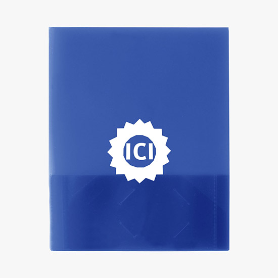 Tri-Pocket Presentation Folder - One-Color Imprint
