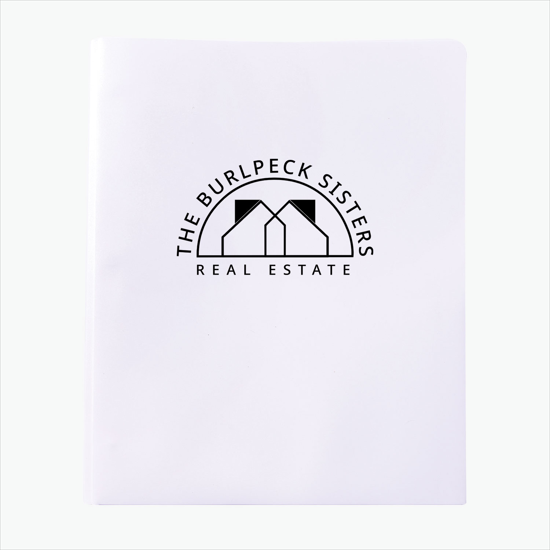 Confidential Opaque Three-Prong Twin Pocket Poly Folder - One-Color Imprint