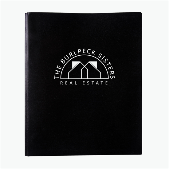 Confidential Opaque Three-Prong Twin Pocket Poly Folder - One-Color Imprint