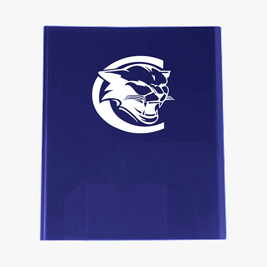 Translucent Professional Poly Presentation Folder - Multi-Color Imprint