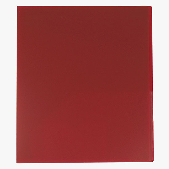 Translucent Professional Poly Presentation Folder - Blank