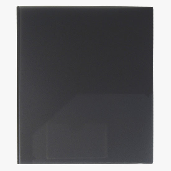 Translucent Professional Poly Presentation Folder - Blank