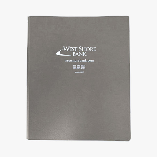 Confidential Professional Poly Presentation Folder - One-Color Imprint