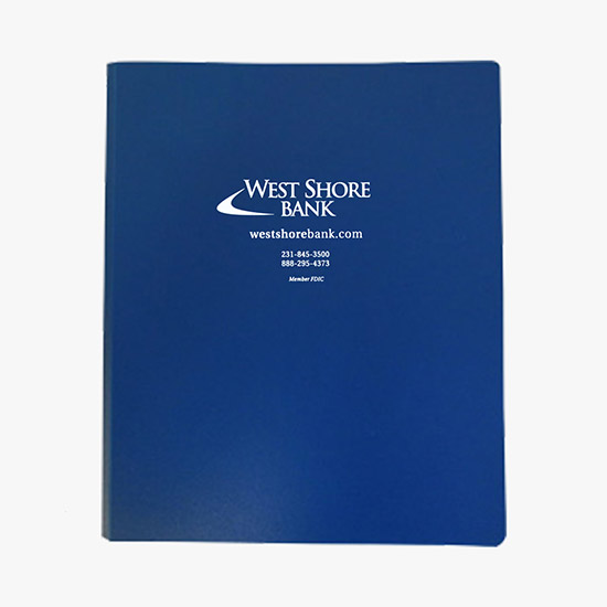 Confidential Professional Poly Presentation Folder - One-Color Imprint