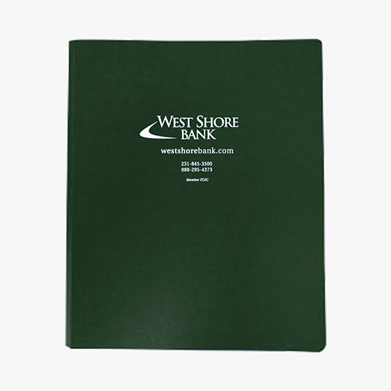 Confidential Professional Poly Presentation Folder - One-Color Imprint