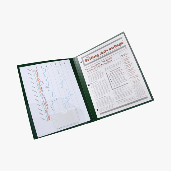 Confidential Professional Poly Presentation Folder - One-Color Imprint