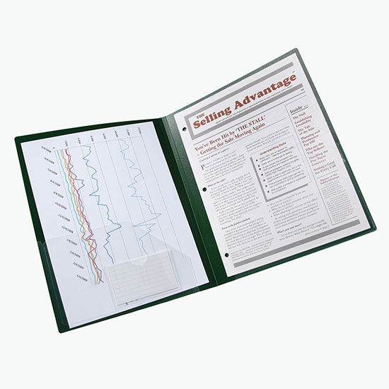 Confidential Professional Poly Presentation Folder - Blank