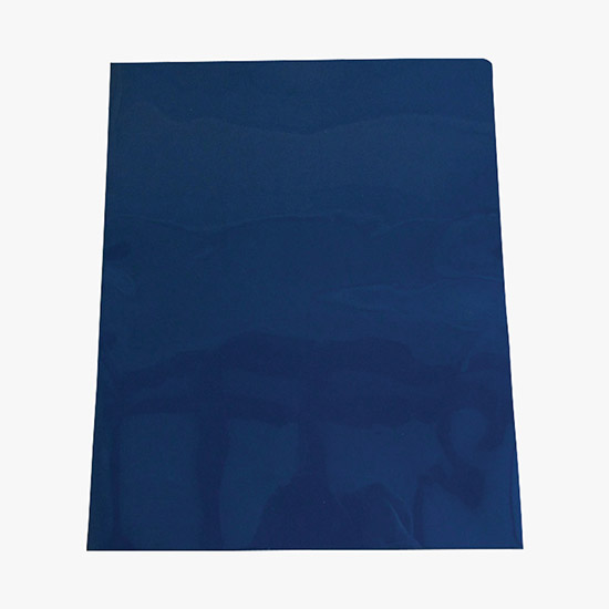 Confidential Opaque Twin Pocket Poly Folder - Blank