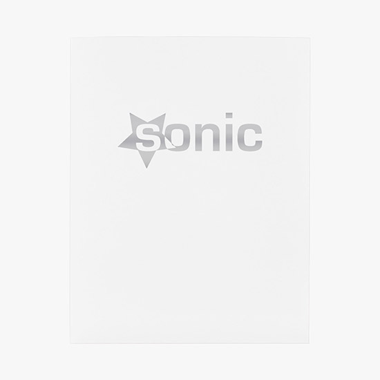 Linen Presentation Folder - Offset Printed - Business Card Slits with Rolodex Card