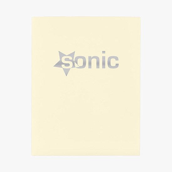 Linen Presentation Folder - Offset Printed - Business Card Slits One Pocket