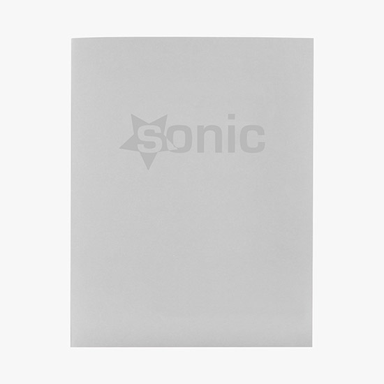 Linen Presentation Folder - Offset Printed - Business Card Slits One Pocket