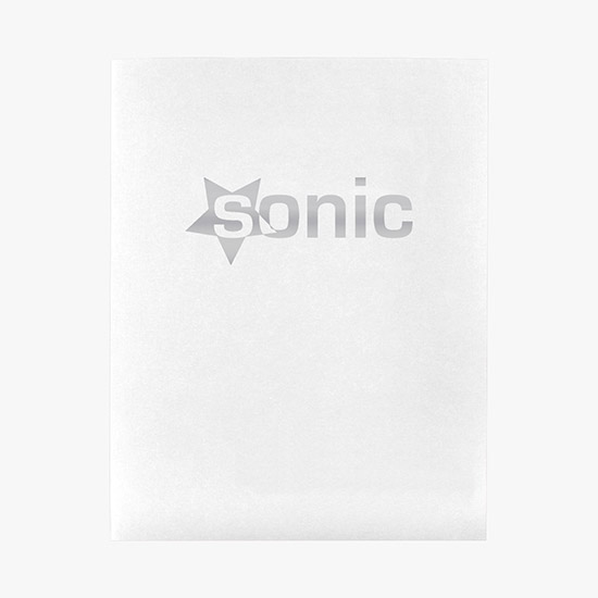 Linen Presentation Folder - Offset Printed - Business Card Slits Two Pockets