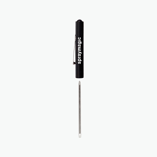 Pocket Partner Reversible Blade Screwdriver with Button Top